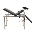 Stainless Steel Gynecological Examination Table/ Medical Delivery Bed and Examination Couch